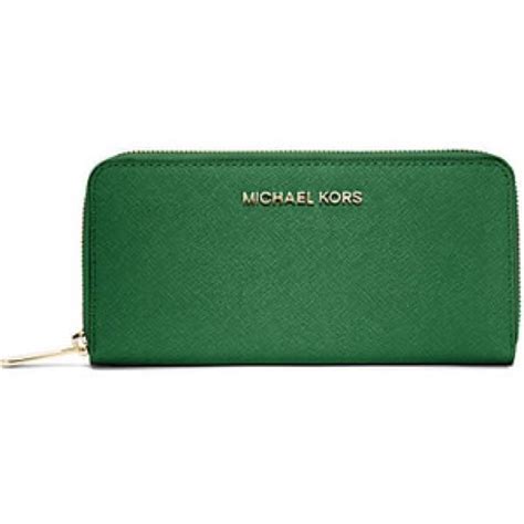 michael kors large wallet gren|Michael Kors wristlet wallet outlet.